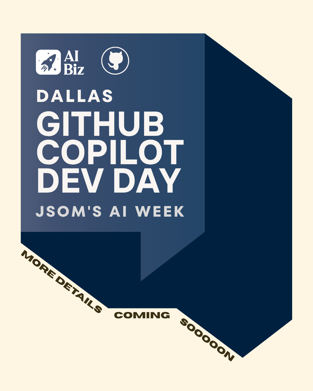 JSOM's AI Week poster 2